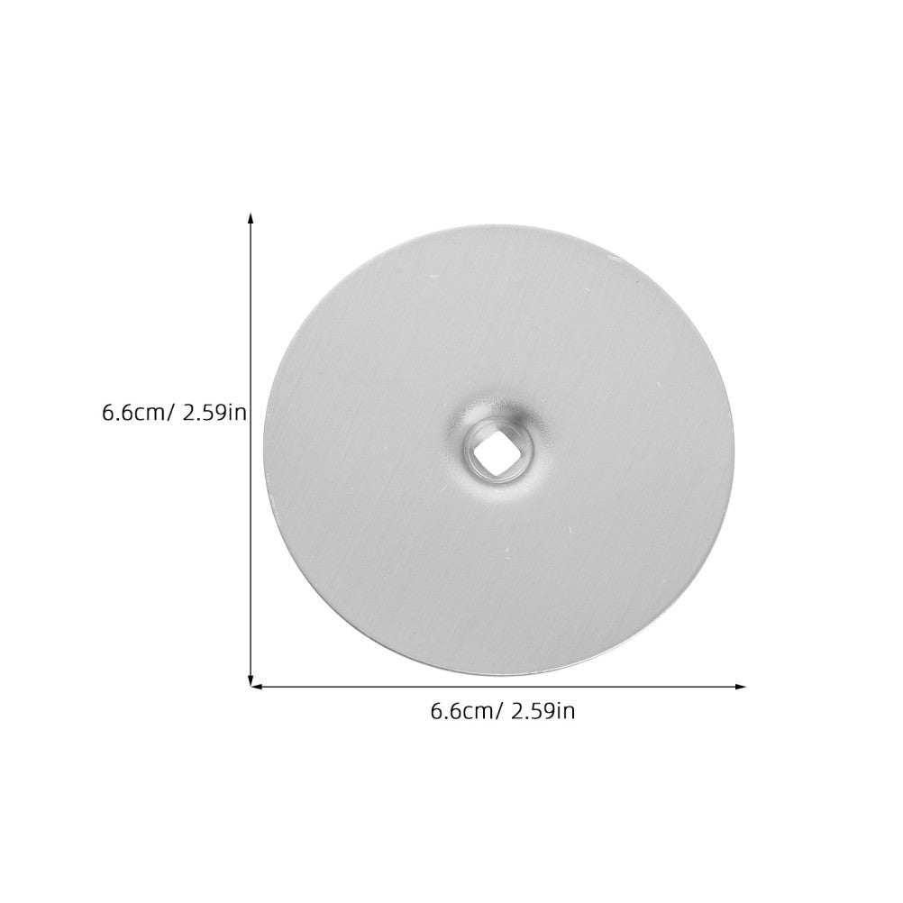 ya 14 2 Pcs Knob Hole Filler Plate Door Lock Cover Deadbolt Escutcheon