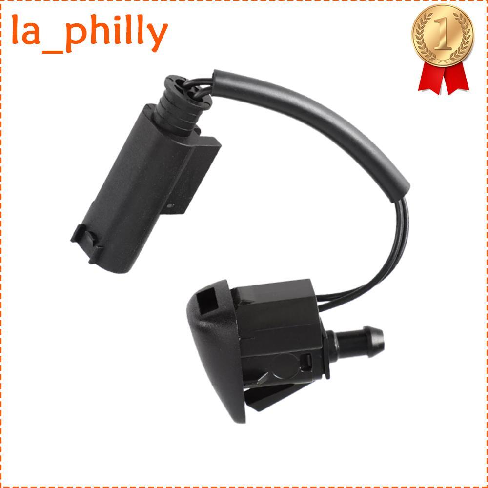 ya 13 For 2004-2010 5 Series E60 E61 Windshield Wiper Water Jet Washer Nozzle Black