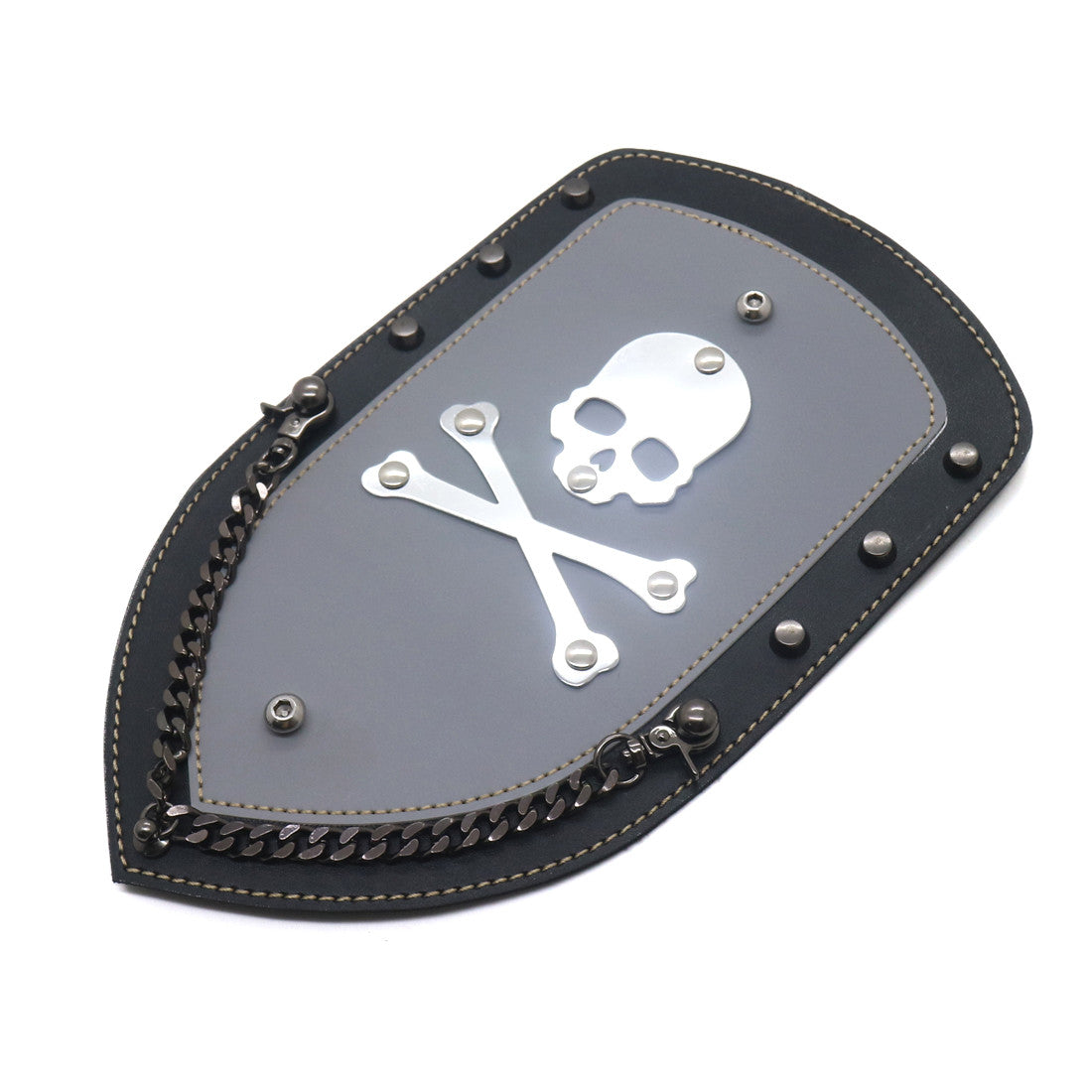 ya 5 8.7 PU Leather Skull Rear Plain Fender Bib Cover for Harley XL883 Solo for Seat