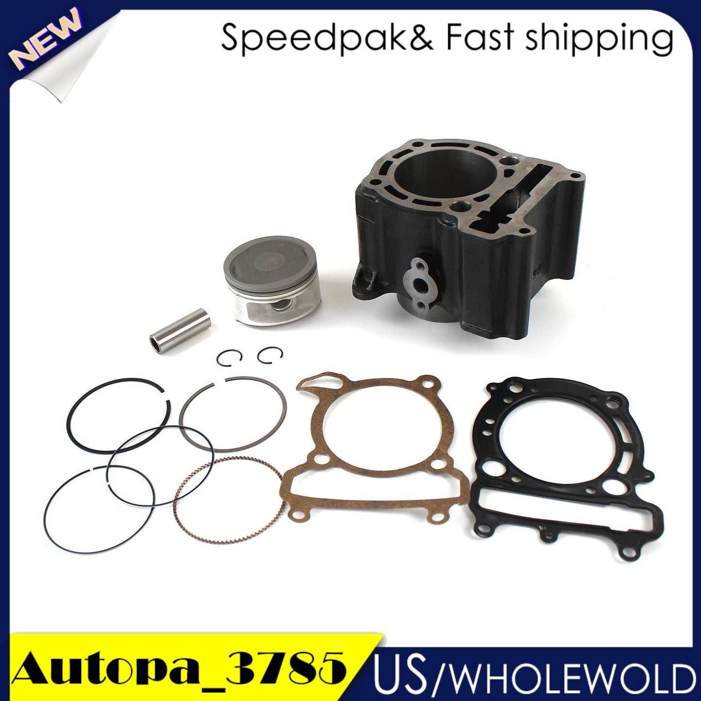 ya 27 7.2 Cylinder Big Bore Top End Kit Set 72.5mm For Linhai 300cc LH300 ATV Quad Scooter