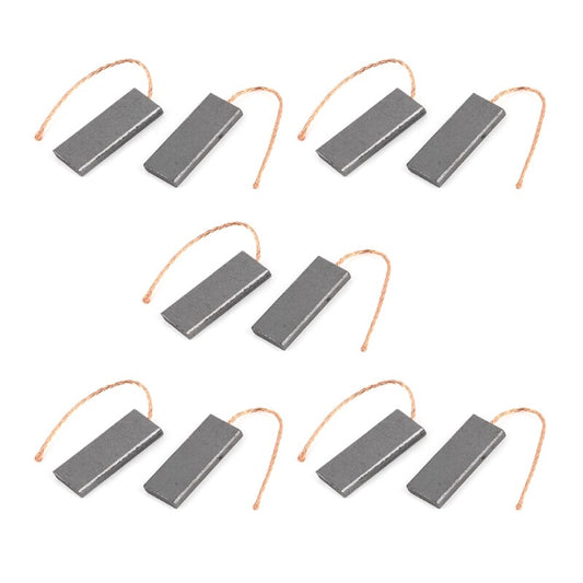 ya 26 10 Pieces Carbon Brushes Washing Machine Carbon Brushes Stainless Steel Spring