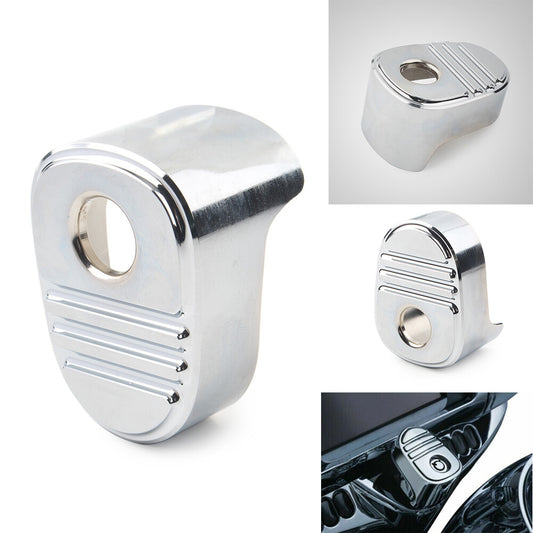 ya 4 6.22 for Harley Electra Road Glide FLH 2014-22 Chrome Ignition Switch Cover