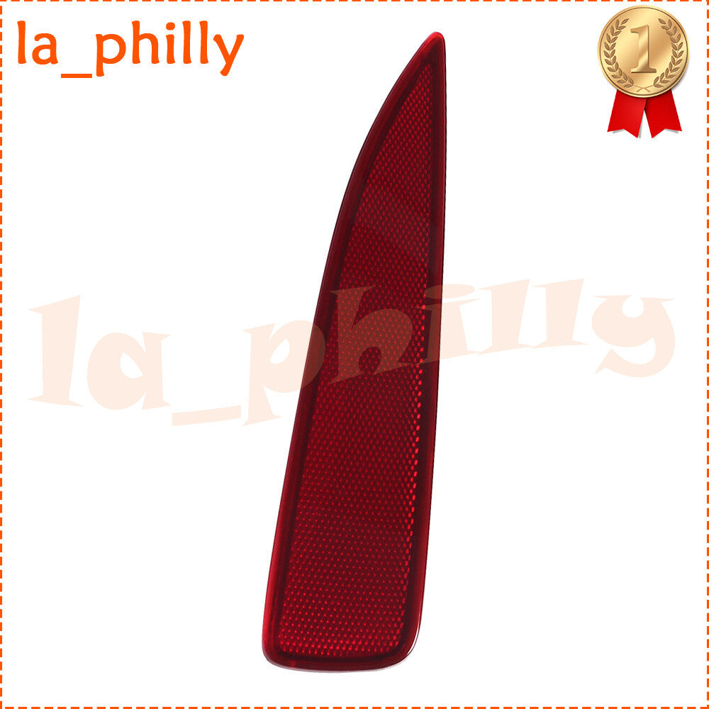ya 27 6.18.2 Rear Left Bumper Reflector Side Marker Light Fit For 2012 2013 2014 Yaris Red