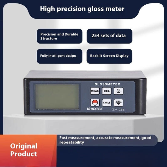 60¡«C Gloss Meter Digital Precise Intelligent Glossmeter Tester GM-6 0.1~200 GU