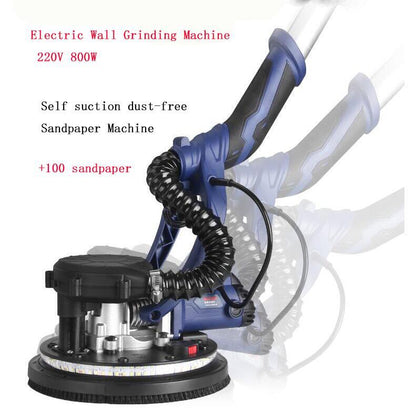 ya 26 Wall Grinding Machine 800W Self Suction Dust-ee Wall Grinder+100 Sandpaper