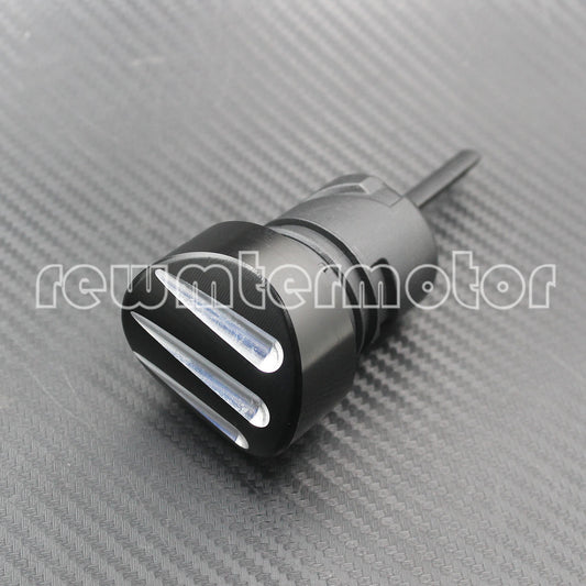 ya 2 6.29 CNC Cut Billet Oil Dipstick Fit for Harley Sportster Iron48 Sportster XL 2004-16