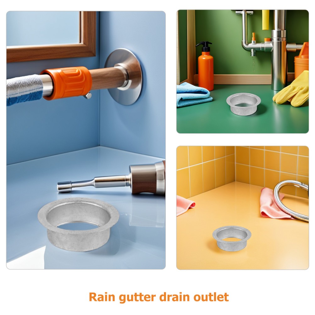 ya 26 4 Pcs Rain Gutter Downspout Adapter Drain Outlet Replacement Accessory