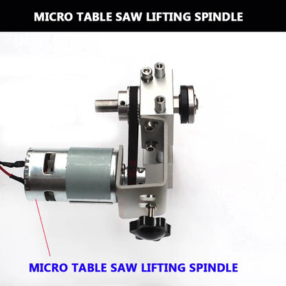 ya 26 Woodworking Cutting and Polishing Unpowered Spindle Small Table Saw Accessories