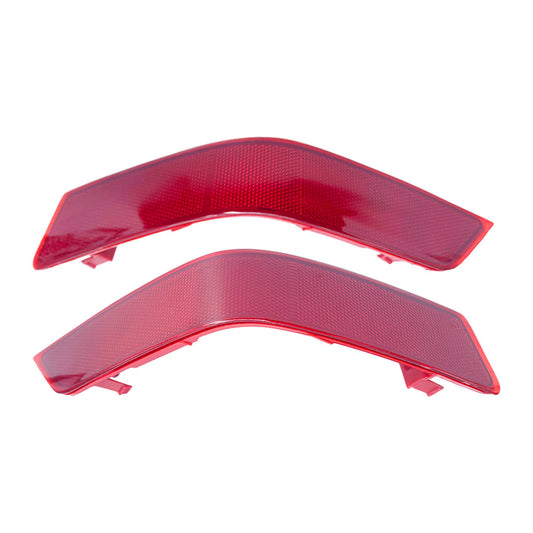 ya 27 6.18.2 Pair of Rear Bumper Reflectors Fits for 2017 2018 2019 for Nissan Rogue Left & Right