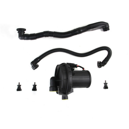 ya 5 8.7 Secondary Smog Air Pump W/ Intake Hoses Set Fit for VW for Passat for Audi A4 A6