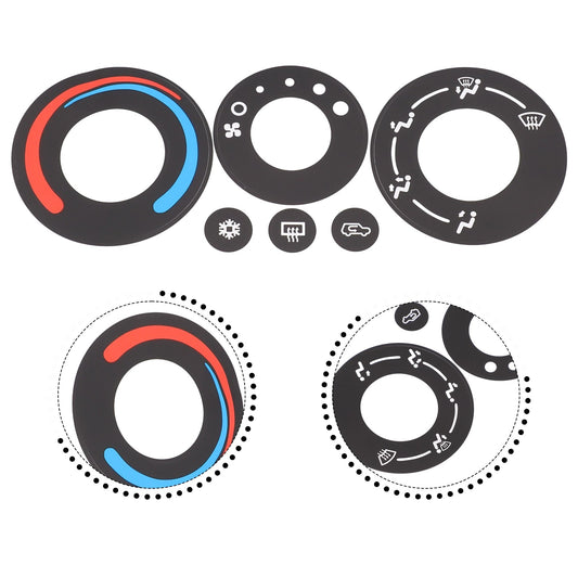 ya 1 7.1 Prevent Sunlight and Enhance Control with Button Sticker for for Pontiac Torrent