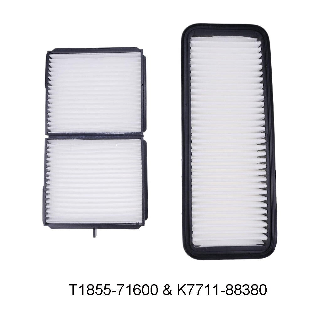 ya 12 5.22 Air Filter Kit Plastic Replaces T1855-71600 2pcs Accessories