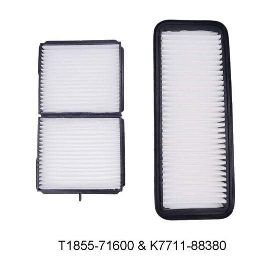 ya 12 5.22 Air Filter Kit Plastic Replaces T1855-71600 2pcs Accessories