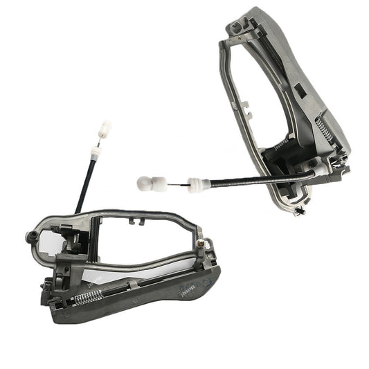 ya 13 5.27 2X Exterior Door Handle Carrier Rear Left & Right Side Outside for BMW for X5 E53