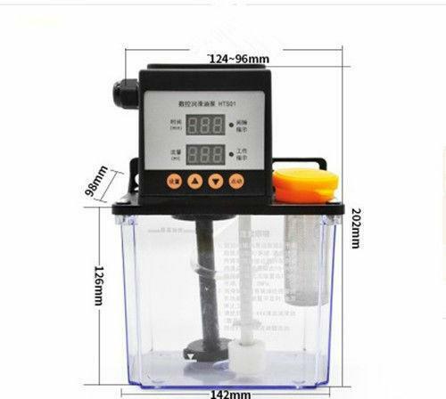 110V 220V Auto Lubrication Pump CNC Digital Electronic Timer 1L