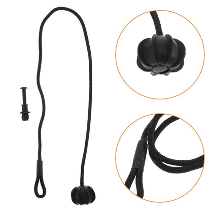 ya 5 8.7 2 Sets Trunk Partition Rope Snap Bungee Cords with Carabiner Hooks Bag Hanger