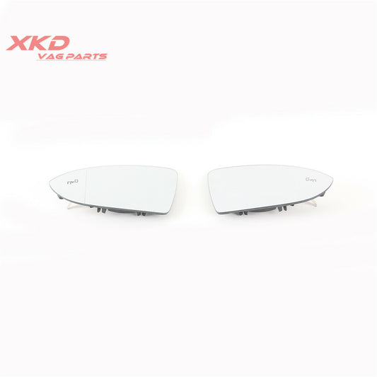 ya 3 6.25.2 L&R Outside Rearview Mirror Glass Kit Fit for VW for Golf GTI R MK7 2013-2020