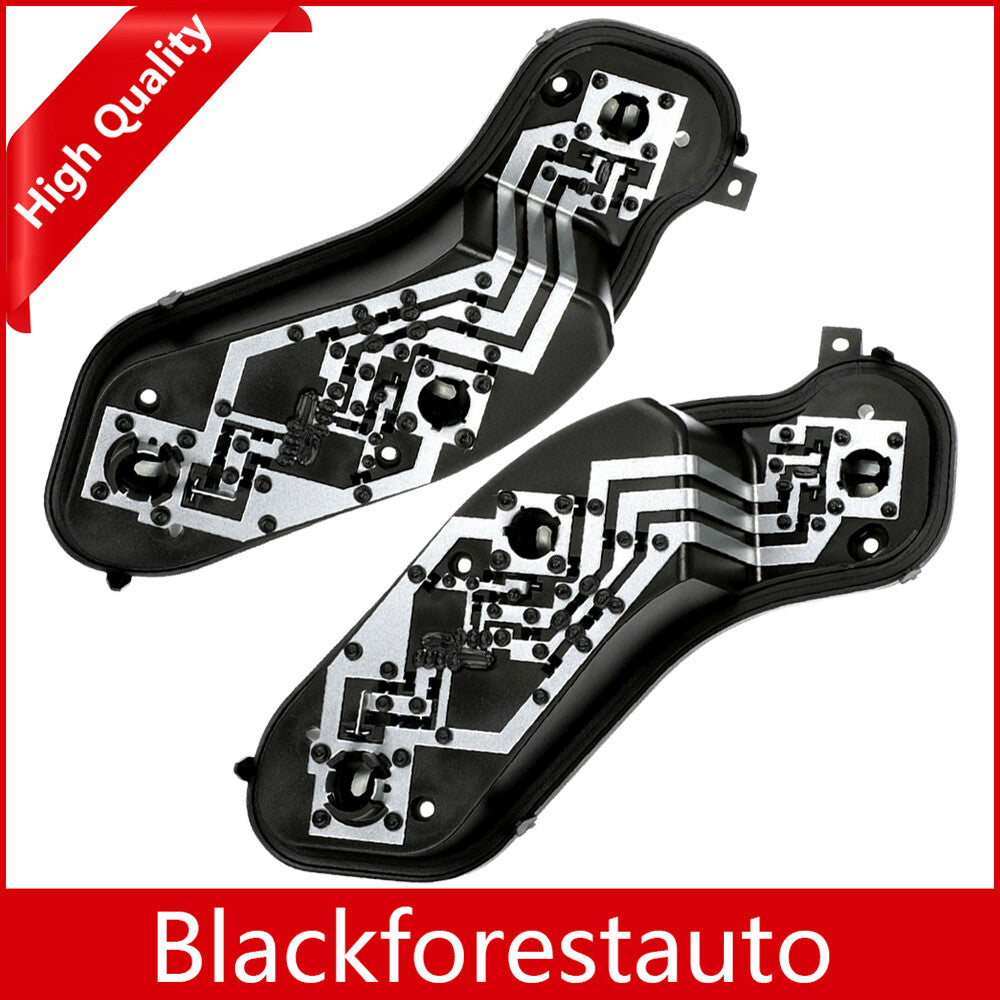 ya 27 6.21 2 for Nissan Versa 2012-2018 Taillight Tail Light Socket Rear Left & Right Black