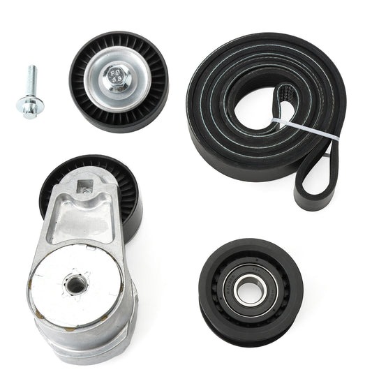 ya 3 6.24 1Set Fit for Chrysler for Dodge for Jeep for Ram 3.6L Drive Belt Tensioner Idler Pulley Kit