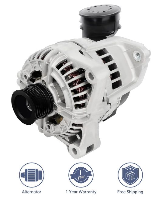 ya 27 7.2 Fit for 2002-2006 for BMW 325CI 2.5L 330CI 3.0L Silver Alternator 12-31-1-432-980