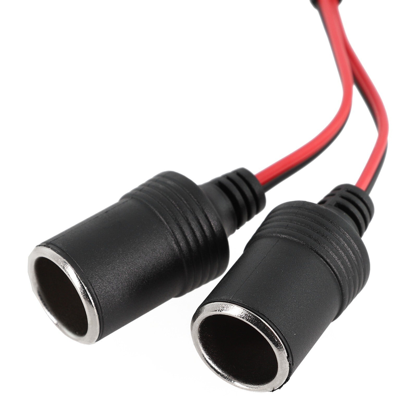 ya 5 8.7 Heavy duty 12V 24V Male to 2 Female Y Splitter Adapter for Car Sockets