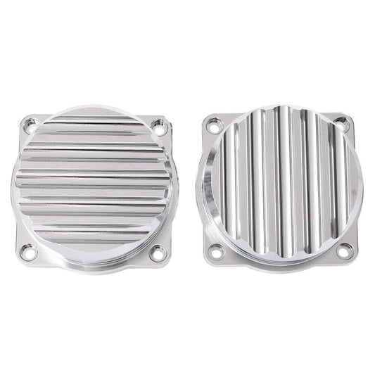 ya 3 6.23 2x Silver Carburetor Cover Ripple Sliver Fit Sc for Ram bler/Thruxt 900 08-15
