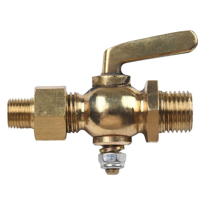 ya 5 8.7 1/8IN-1/4IN Fuel Delivery Accessories Valve Brass Petcock Switch Rotation