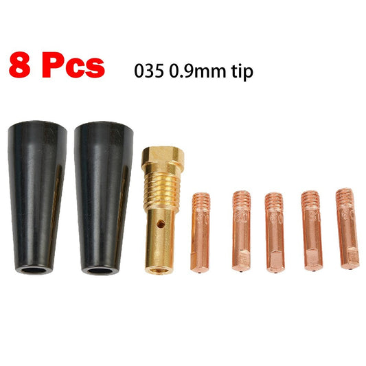 ya 16 8 Gasless Nozzle Tips Fit For Century FC90 MIG Parts Flux-Cored Wire Feed Welder