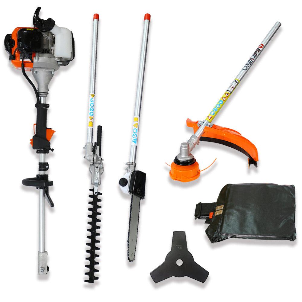ya 28 4-in-1 Multi-Function Trimming Tool 33CC 2-Cycle w/Gas Pole Saw, EPA Compliant