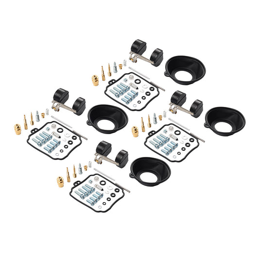 ya 4 6.17 Carburetor Repair Kit Diaphragm for Yamaha XVZ1300A XVZ13A Royal Star 1996-2001