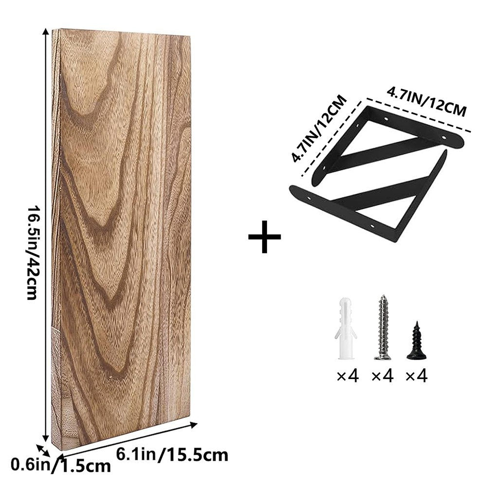 ya 15 10.20 Mounted Floating Shelves Made of Solid Wood for Living Room Bedroom