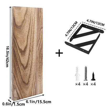 ya 15 10.20 Mounted Floating Shelves Made of Solid Wood for Living Room Bedroom