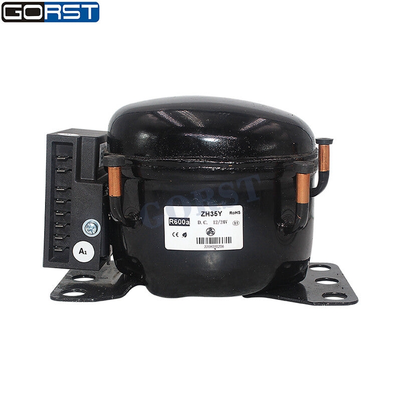 ya 7 6.11 Car Refrigeration Air Compressor Fridge zer Marine Solar R600a 12V 24V