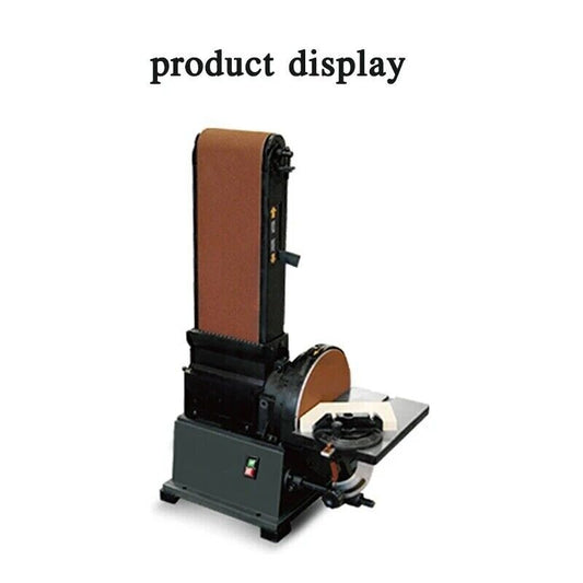 ya 17 Woodworking Belt Sand Disc Machine Automatic Chip Removal Induction Sand Machine