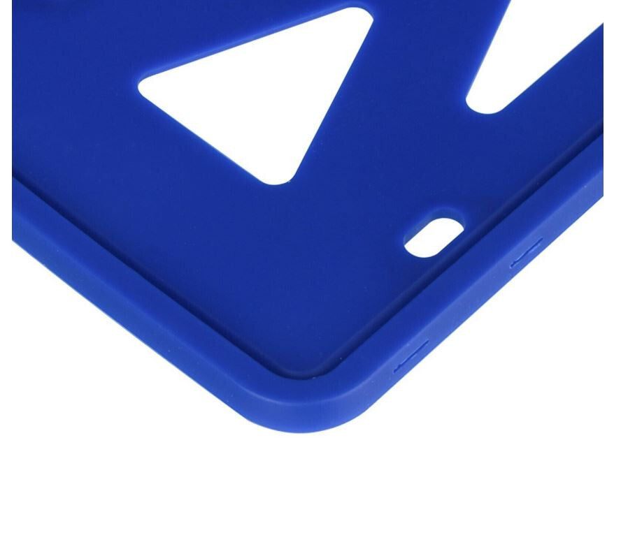 ya 1 8.5.3 Car License Plate Frame Cover Hood Cap Trunk Boot Blank Matte Black for VW 