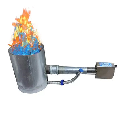 ya 25 new waste oil burner, used electric motor, oil stove, cooking heating oven, combustion tool 