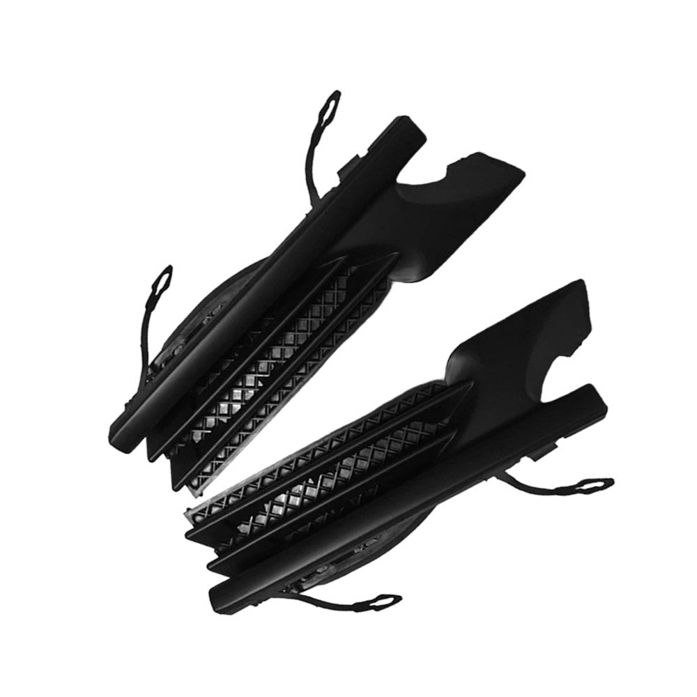 ya 27 6.18.2 Front LH & RH Bumper Tow Hook Cover Unpainted Fits For C-Class W202 1998-2000