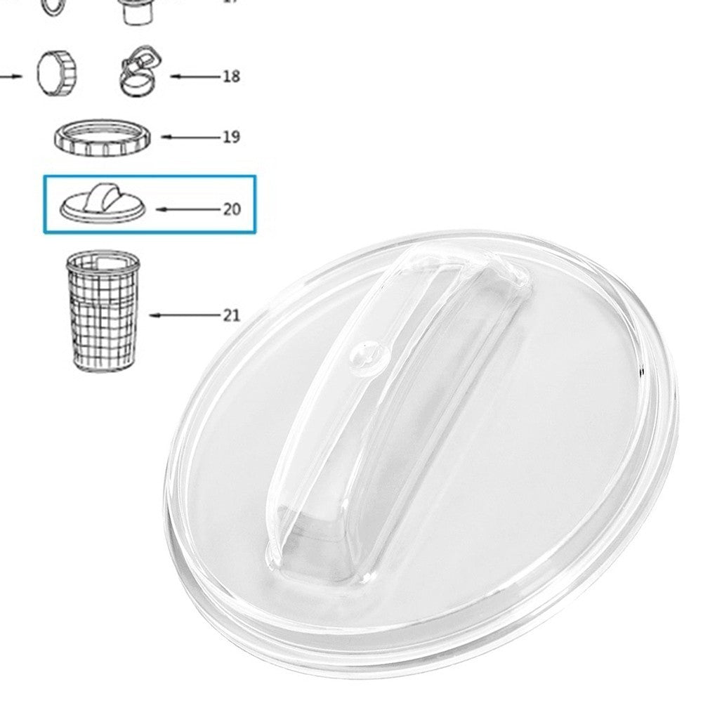 ya 14 P07019 Transparent Sand Filter Lid Replacement For Models 58486 58497 58499 New