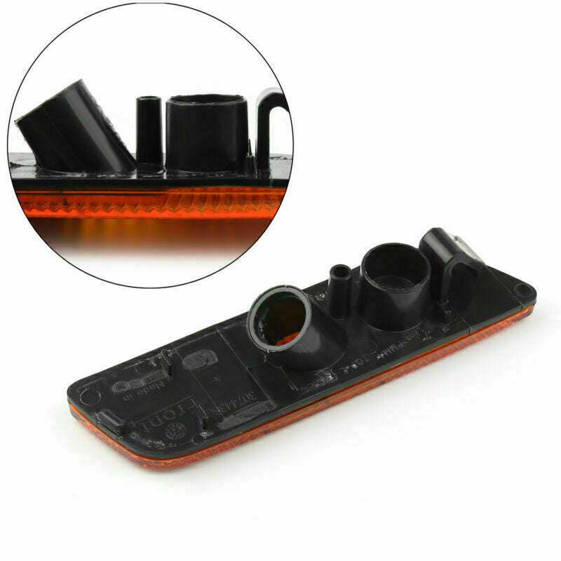 ya 1 8.5.4 1PC Front Bumper Side Marker Light Amber LEFT Side Fits for VOLVO S80 1998-2006