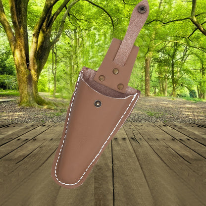 ya 26 1xScissor Tool Leather Sheath Holsters Belt Holder Gardening Case Bag For Pliers