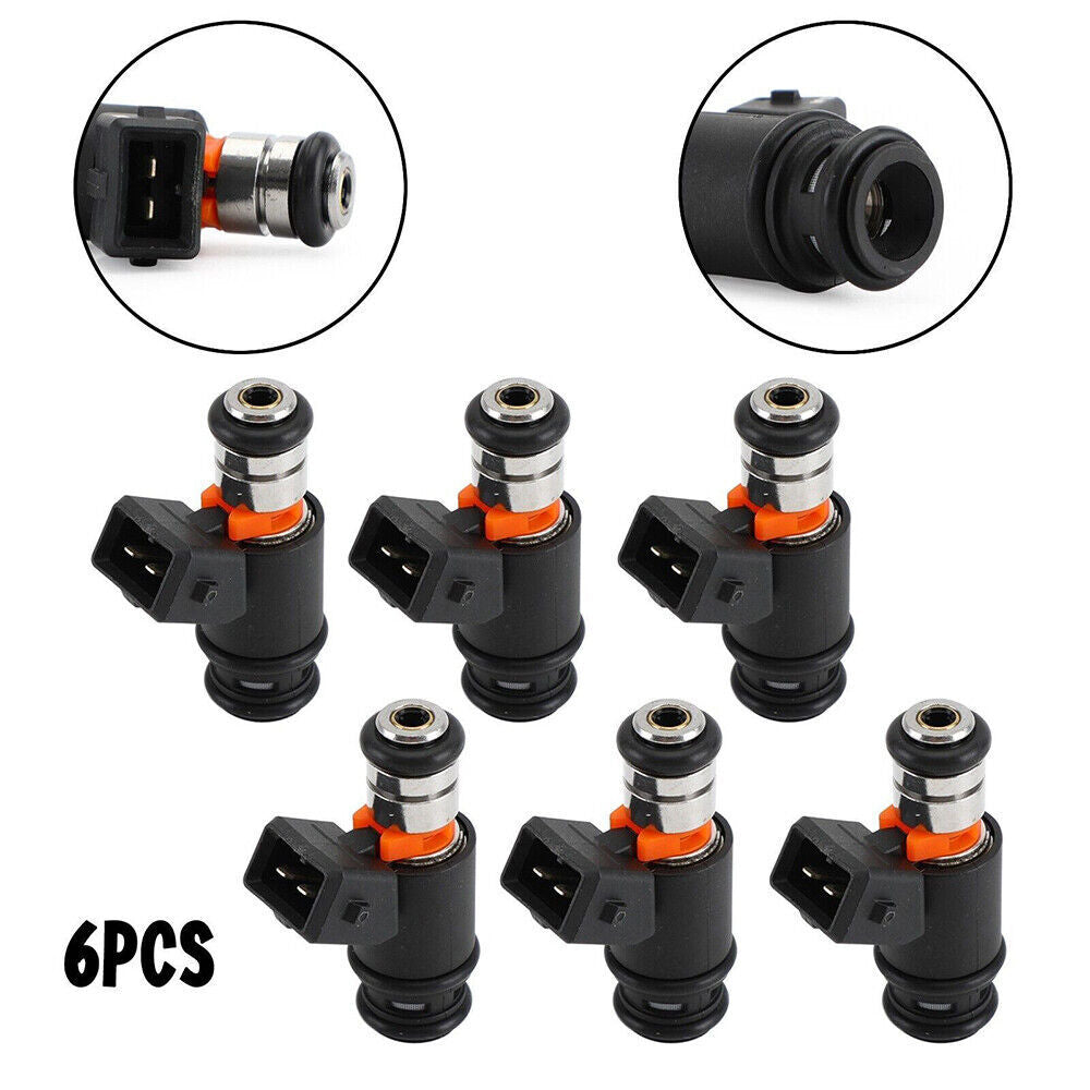 ya 1 8.5.1 Set of 6 Fuel Injector For021906031D for VW for Golf for Jetta EuroVAN IWP02