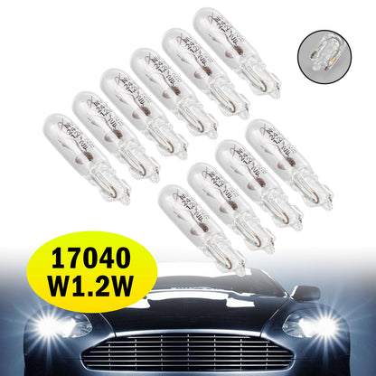 ya 1 8.12 baidi 10x Fits NARVA 17040 Car Auxiliary Bulbs W1.2W 24V 1.2W W2x4.6d