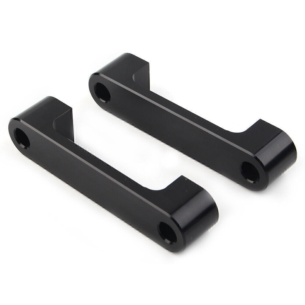 ya 5 8.7 Fit for Harley Touring 1996-2013 97 Black Wrap Front Fender Brackets Spacers 30 Inch