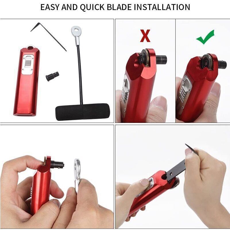 ya 14 Car Winds n Quick Auto Glass Remove Tool Kit Car Windshield Removal Tool
