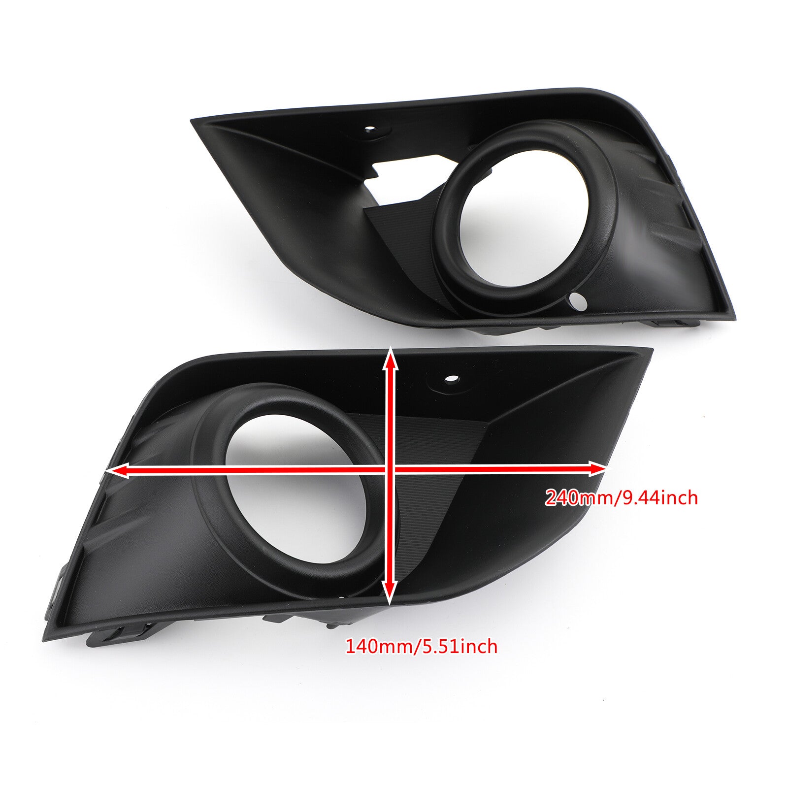 ya 1 8.5.3 Front Bumper Fog Light Kit For Outlander Sport ASX RVR 2016-2018 BLK