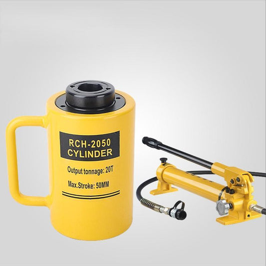 RCH-20T Hollow Hydraulic Jack Hydraulic Cylinder Electric Split Hollow Jack 50mm