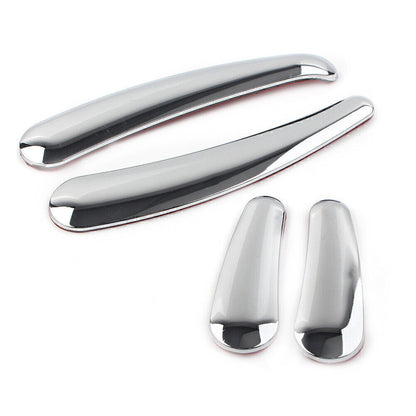 ya 5 8.7 for Harley Softail Models 08-up 4x Chrome Curved Swingarm F for Ram e Insert Set