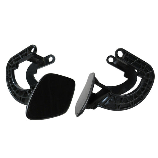 ya 27 6.18.2 Pair Front Headlight Washer Nozzle Cover Unpainted Fit For GLK Class 2013-2015