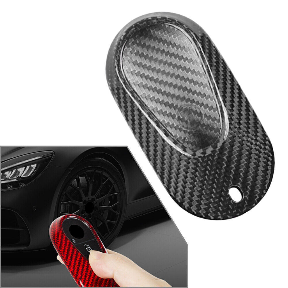 ya 10 5.28 Silver Black Key Fob Case Cover Fit for Mercedes-benz S Class S400 S350l S450l 2021