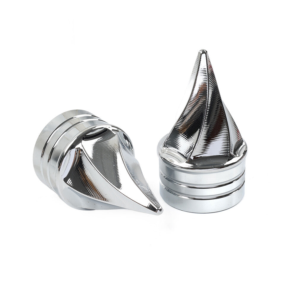 ya 5 8.7 Front Axle Cap Nut Covers for Harley Touring Electra Road Glide Road King 0